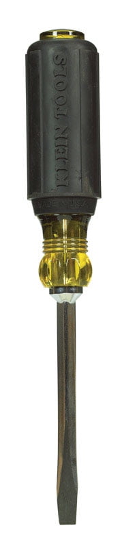 Klein Tools 1/4 in. x 4 in. L Screwdriver 1 pc.