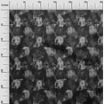 thumbnail image 3 of oneOone Cotton Jersey Light Gray Fabric Paisley Diy Clothing Quilting Fabric Print Fabric By Yard 58 Inch Wide, 3 of 4