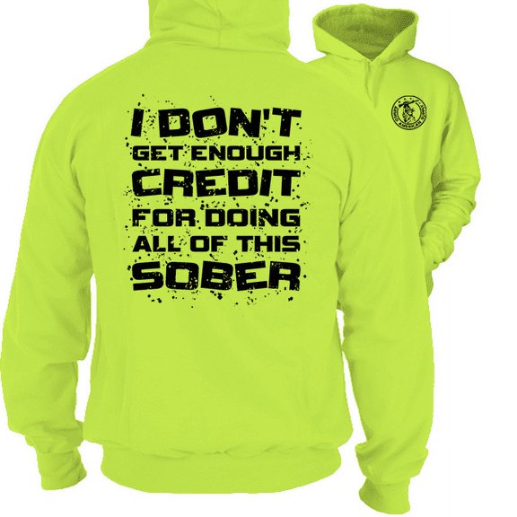 Sober - Hi-Vis Hoodie