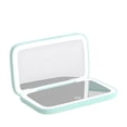 thumbnail image 2 of Danhjin Folding Mirror With Light Handheld Carrying MirrorDouble Sided Refill Light Cosmetic MirrorTri-colour Lighted Small Mirror Kitchen Appliances, 2 of 6