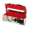 thumbnail image 4 of Leather Jewelry Makeup Lipstick Holder Case with Mirror Black, 4 of 8