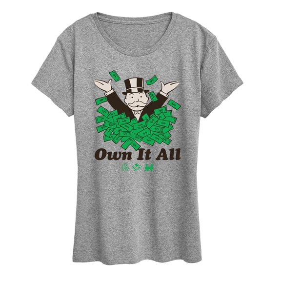 Monopoly - Own It All - Women's Short Sleeve Graphic T-Shirt