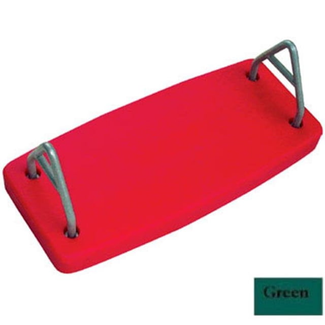 Commercial Roto Molded Flat Seat - Green