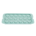 thumbnail image 1 of Ice Cube Tray Easy Demoulding Ice Cube Mold Food Grade PP Ice Cube Maker with Lid Cute Ice Cube Tray for Refrigerator Diamond 18 Grids Blue, 1 of 8