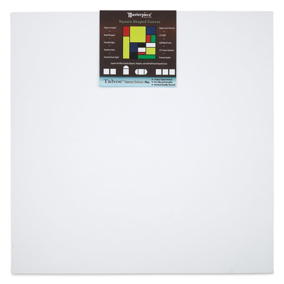 Masterpiece Tahoe Cotton Canvas Shape - Square, 24" x 24"