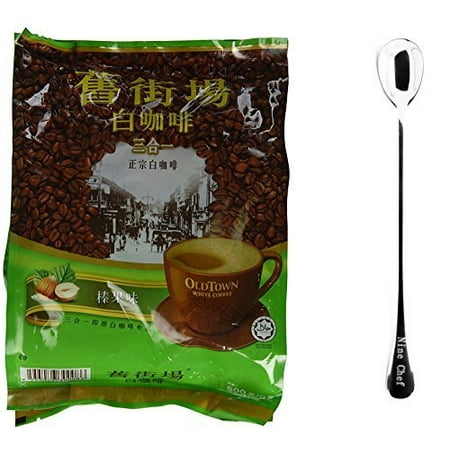 One NineChef Spoon + Old Town White Coffee (3 In 1 Hazelnut 1