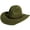 C, variant on Vintage Homburg Panama Hat Victorian Age Western Porkpie Hat Top Hat for Dinner Outdoor Casual Wear