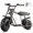 Raw, variant on Mini Bike Rolling Chassis Kit, Complete Frame with Wheels, Seat & Brake System, Engine Mount Plate Included, Fits 79cc–225cc Engines, 145/70-6 Tires, Engine Not Included