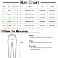 thumbnail image 3 of Xysaqa High Waisted Sweatpants Women Workout Gym Athletic Jogger Sweat Pants Womens Cuffed Bottom Baggy Lounge Pants with Pockets White L, 3 of 3