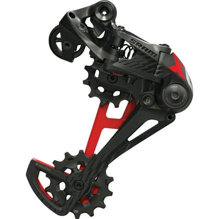 SRAM X01 Eagle 12-Speed Type 3 Rear Derailleur Black with Red Trim