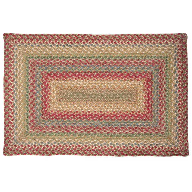 Homespice Decor 27" x 45" Rect. Azalea Jute Braided Rug