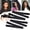 D, variant on Siquannn Soccer Training Mannequin Curly Extensions Practice Hair Mannequin Head Brunette Hair Products for Curly Hair Realistic Mannequin Head Female Extension Clips Practice Braiding Mannequin Head