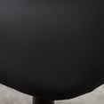 thumbnail image 4 of YOUNIKE Mid-Century Modern Dining Chairs Set of 2, 20.1"W Faux Leather Kitchen Chairs, Upholstered Armless Chairs with Metal Legs, Black, 4 of 20