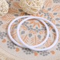 thumbnail image 4 of CHUANK 30 Pcs Cross Stitch Rings Home Decor Craft Hoop Dreamcatcher Floral for Decoration Wreath Accessories Plastic, 4 of 6