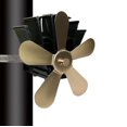 thumbnail image 1 of Multi Blade Fireplace Heat Powered - Log Wood Burner, 1 of 2