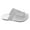 White, variant on NOKIO Women's Comfortable Shoes Summer Flat Clip Toe Slippers Casual Flat Leather Classic Slippers Open Toe Slip Heel Sandals