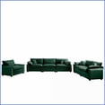 thumbnail image 3 of 3-Piece Retro Modern Oversized Sectional Sofa Set - Plush Corduroy Fabric, Single/2-Seater/3-Seater for Living Room Comfort, 3 of 19