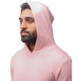 thumbnail image 5 of X RAY JEANS Mens Basic Hooded Sweater, Light Pink, S, 5 of 5