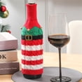 thumbnail image 1 of Décoration Maison Chandail Bouteille de Vin de Noël Rouge et Blanc (Vert), 1 of 8