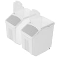 thumbnail image 2 of Pet Food Storage Container 30 lbs Capacity Airtight with Wheels for Dog Cat Food Rice, 2 of 9