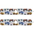 thumbnail image 3 of Cartoon Monster Trucks Racing Cars 2PCS Faucet Absorbent Mat Kitchen Faucet Sink Splash Guard Microfiber Cloth Faucet Splash Catcher Water Absorbent Mat, Faucet Mat for Kitchen Sink 14x5, 3 of 7