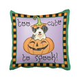 thumbnail image 1 of RYLABLUE Halloween Beardie Throw Pillow Covers Cushion Cover Case 20x20 Inches Pillowcases Two Side, 1 of 1