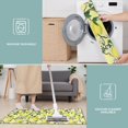 thumbnail image 6 of Yellow Lemon Fruit Flowers Yellow Pattern Kitchen Rugs Sets Of 3,Kitchen Runner Rugs Non Skid Washable,Decorative Kitchen Floor Mats for Kitchen,Sink,Laundry,17"x30"+ 17"x47" + 17"x59", 6 of 6