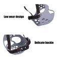 thumbnail image 4 of Anti-Bite Dog Muzzle,Short-Billed Rubber Muzzle,Breathable Design,Secure Straps for Small Breeds,Training Aid,Non-Slip Comfort Muzzle,Pet Safety Gear|Plastic,Gray,MIANHT, 4 of 8