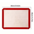 thumbnail image 6 of Silicone Fiber Baking Mat with Buckle,Corners Snap to Form Baking Tray,Foldable Camp Kitchen Organizer Tray,Leakproof Non-Stick Oven Liner, 6 of 9