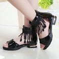 thumbnail image 5 of Fesfesfes Fashion Girls' Sandals Roman Shoes High Heels Students' Dance Shoes Children's Sandals, 5 of 6