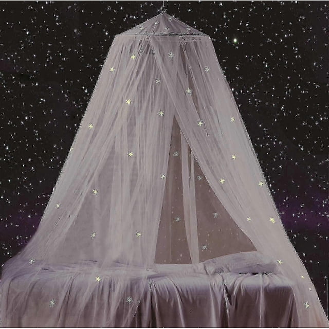 2025 Adorable White Cotton Bed Canopy For Girls' Playroom - Kids' Bedroom Decor
