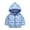 Light Blue, variant on Kids Winter Coat Toddler Puffer Coat Bear Ears Hooded Jacket Zipper Windproof Jacket Outwear for Kids Baby Girls Winter Coat Baby Girl Clothes Winter 3-4 Years