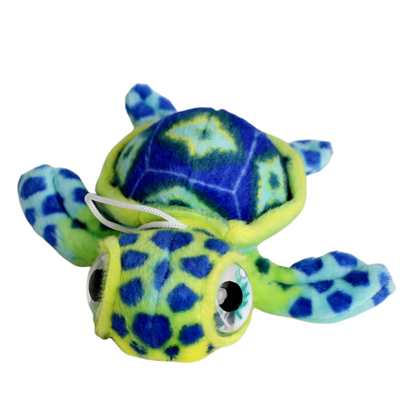Simulated Turtle Plush Toy Pendant -7.9 '' Lifelike Turtle Stuffed Animal Plush Pendant, Backpack Keychain Decoration Gift, Children's Super Soft Toy