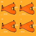 thumbnail image 3 of Lishi Warm and Waterproof Short Plush Pet Apron for Small Pets - Orange, 3 of 9
