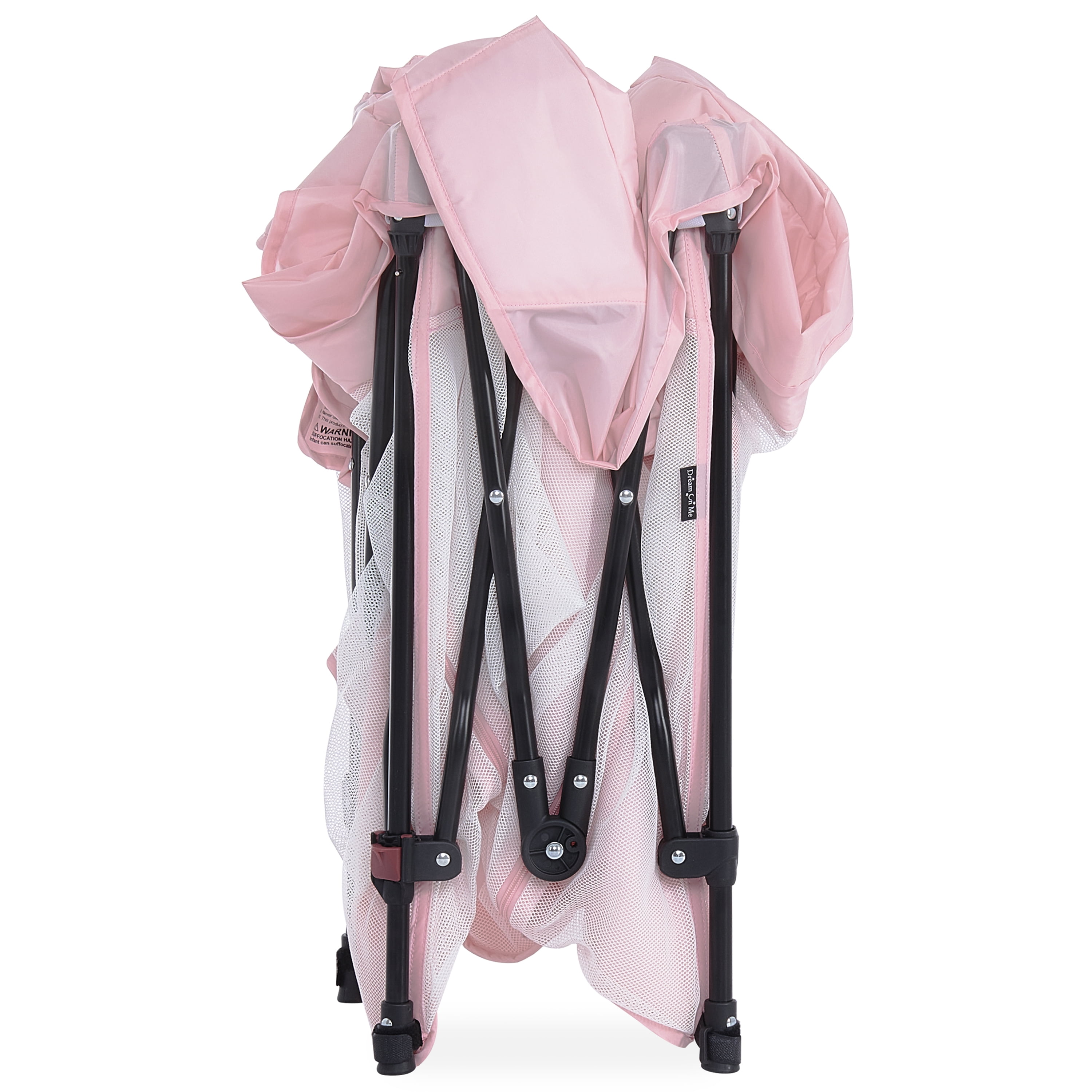 Dream on Me Ziggy Unisex Square Playpen, Pink