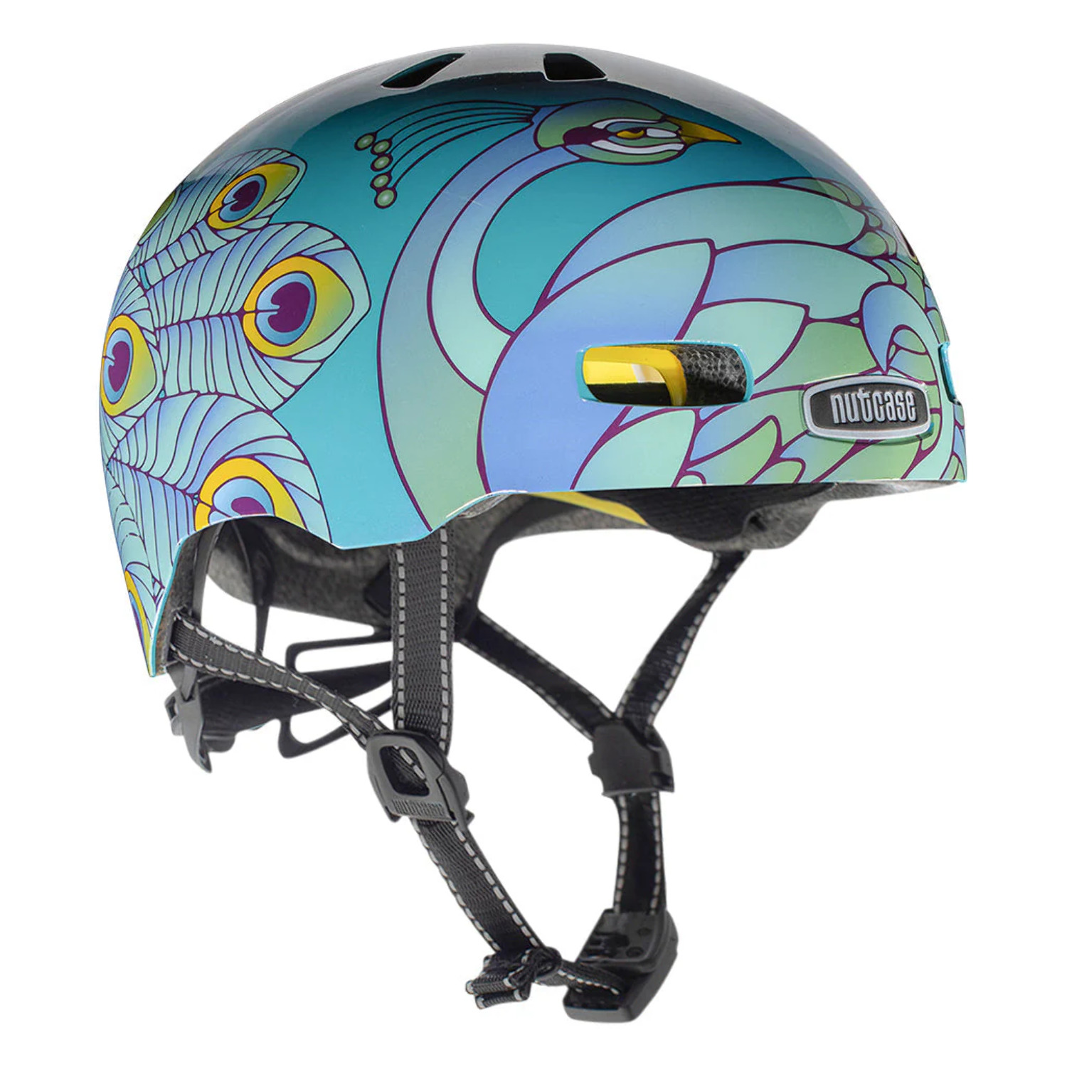 NEW Nutcase Street Bike Helmet with MIPS  Size MEDIUM Dipinto Adult Unisex Sport Nutcase Street Helmet (Eco Toes In The Sand) | Dual  main image 4