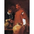 thumbnail image 2 of Velazquez, Diego 11x14 Black Ornate Wood Framed with Double Matting Museum Art Print Titled - The Water Carrier, 2 of 4
