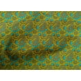 thumbnail image 4 of oneOone Cotton Poplin Fabric Leaves|Floral & Paisley Block Print Sewing Fabric BTY 42 Inch Wide, 4 of 4