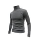 thumbnail image 2 of Blusa y camisas de cuello alto y manga larga para hombre, de color liso, muy elásticas, de punto con cuello alto y capucha, top de manga larga, top/camisa de cuello alto y manga larga, blusa para homb, 2 of 4