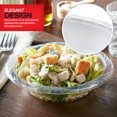 thumbnail image 5 of (40-Count) Elegant 18 oz Clear Plastic Bowls for Parties, Large Disposable Bowl for Fancy Dinner or Cocktail Party, Soup and Salad, Thick and Sturdy - Stock Your Home, 5 of 7