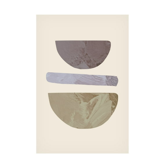 Canvas Wall Art - Pictufy Studio 'Collage 01' Wall Art for Living Room, Bedroom, or Office Décor by Trademark Fine Art - 12 x 19 Inches