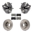 thumbnail image 1 of Transit Auto Front Hub Bearing Assembly Disc Brake Rotors and Semi-Metallic Pads Kit for Car Subaru Impreza WRX STI KBB-105766, 1 of 11