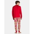 thumbnail image 2 of The Grinch Men’s Matching Family Pajama Set, 2-Piece, Sizes S-3XL, 2 of 4