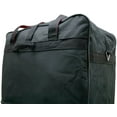 "HiPack Expandable Travel Duffel Luggage with 8Wheels, 36"" Rolling