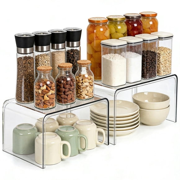 Set de estanterías organizadoras Boboment Clear Kitchen (2)