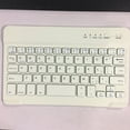 thumbnail image 2 of EIMELI Mini Wireless Keyboard Bluetooth Keyboard For Ipad Phone Tablet Rubber Keycaps Silent Rechargeable Keyboard Compatible With Android Ios Windows, 2 of 2