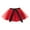 A01-Watermelon Red, variant on Godom Girls Patchwork Tutu Skirt 2T-11T Layered Mesh Elastic Waist Princess Dance Party Costume,Watermelon Red