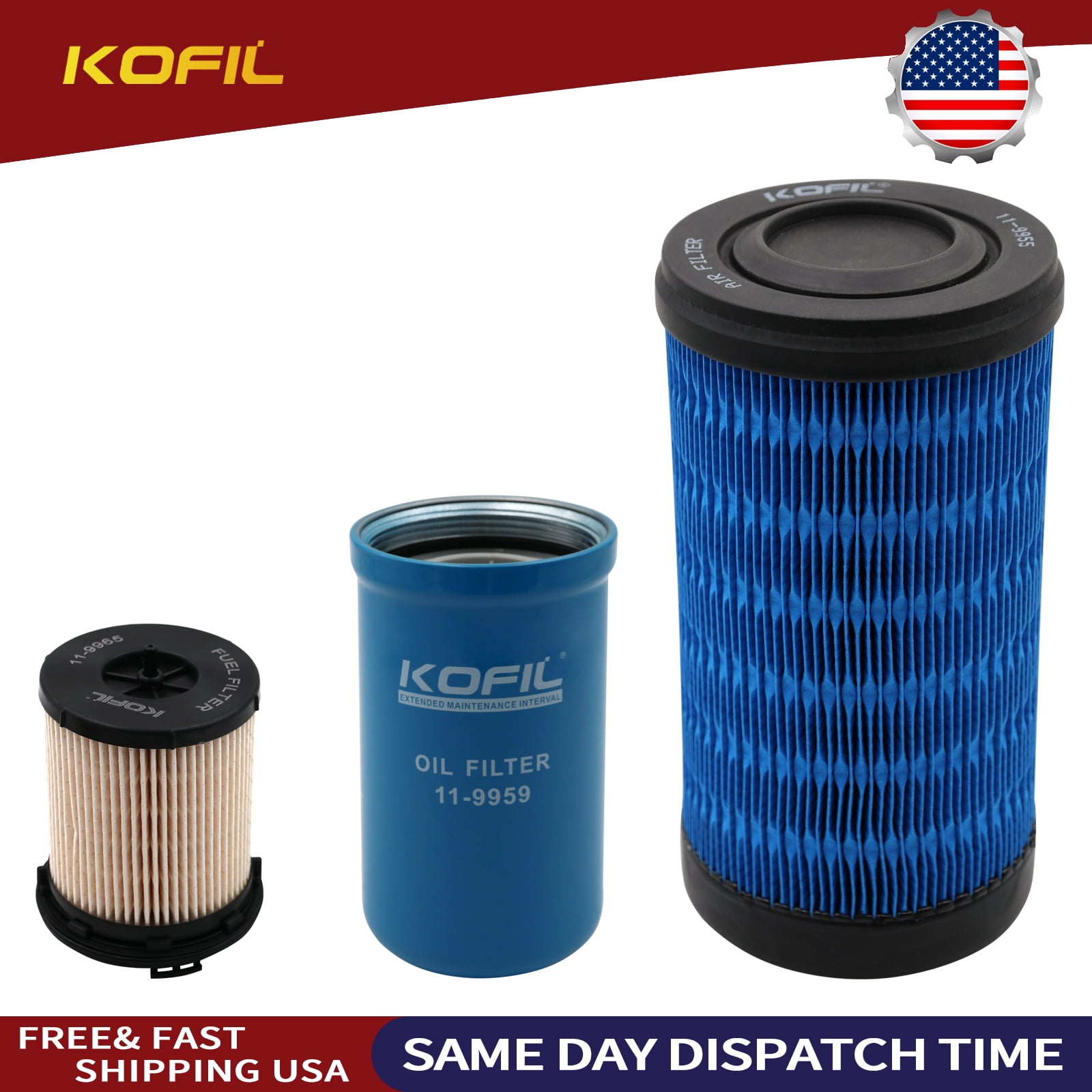 1X 11-9959 Oil Filter 119959 Fit Thermo King S600 TK Precedent