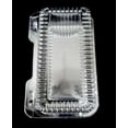 thumbnail image 2 of Durable Packaging 9" x 5" x 3" Clear Hinged Plastic Food Sandwich Take-Out Container Ref # Pxt-395 (pack of 125), 2 of 4