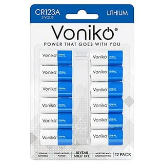 Voniko 3 Volt CR2032 Battery 6 Pack – Lithium Batteries – 2032 Button  Battery Flat – 7 Years Shelf Life